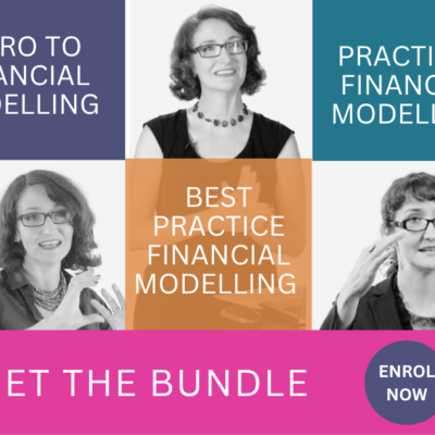 Online Financial Modelling Bundle (without books)
